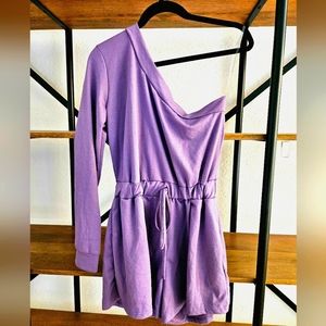 One shoulder, one piece